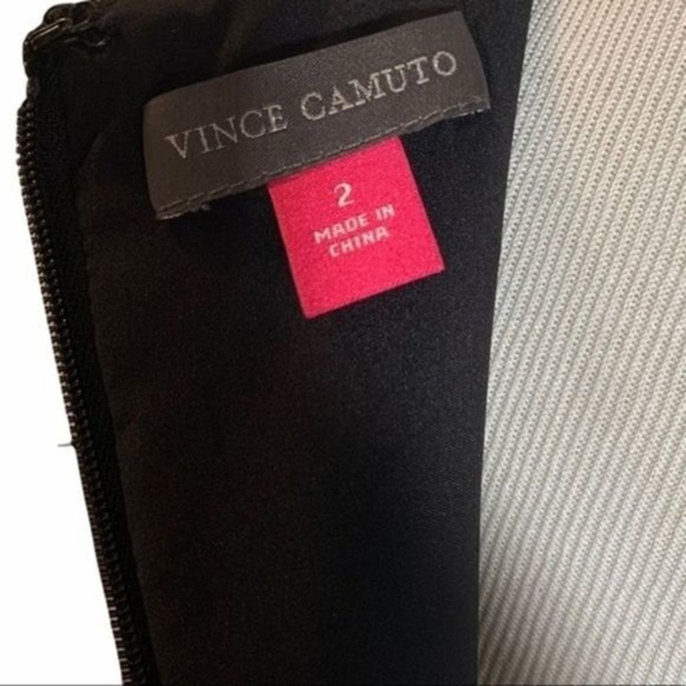 VINCE CAMUTO | Leopard Print Asymmetrical Ruffle - Picture 8 of 11